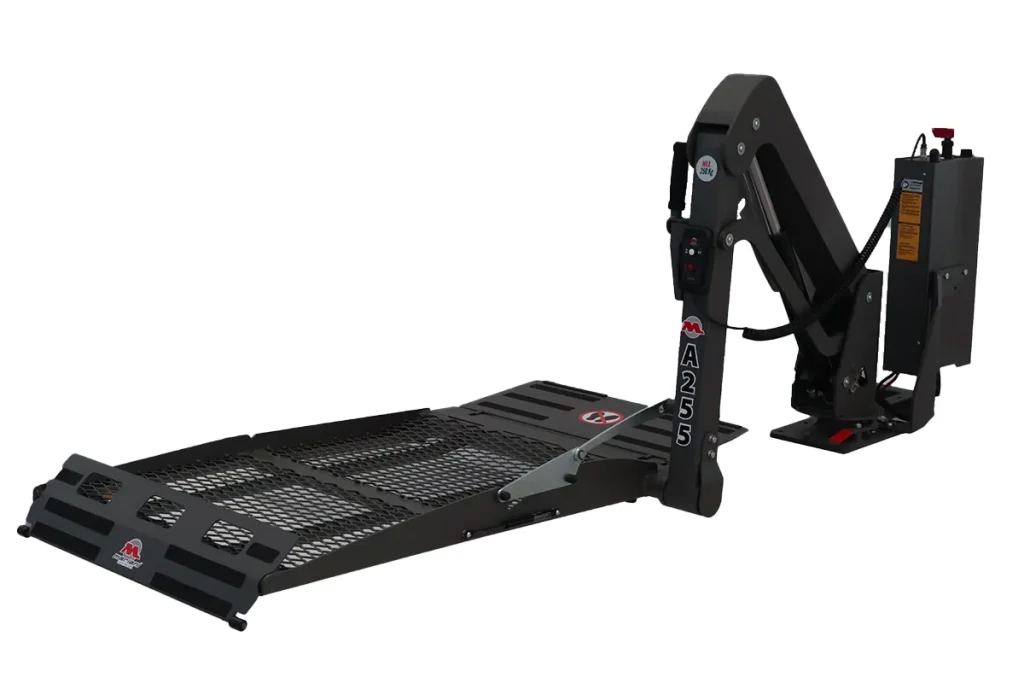 Single arm wheelchair lift A255